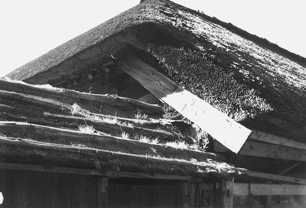 かやぶきの屋根