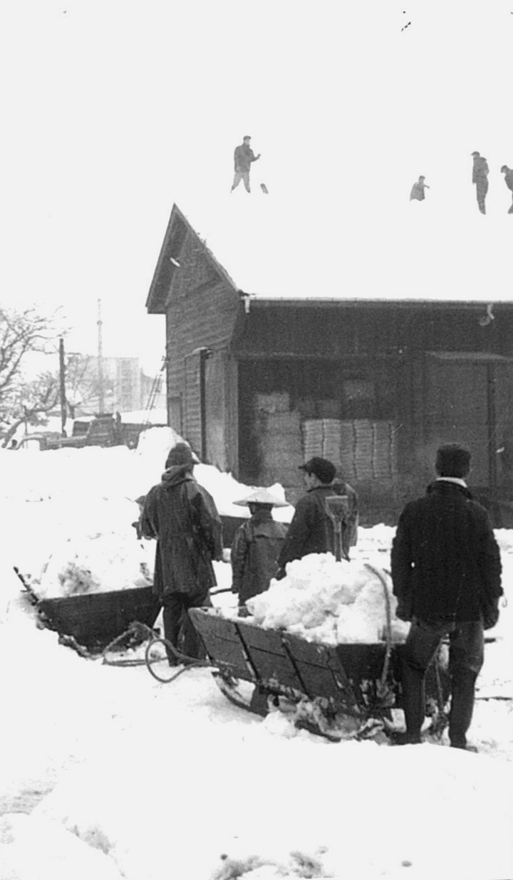 除雪作業