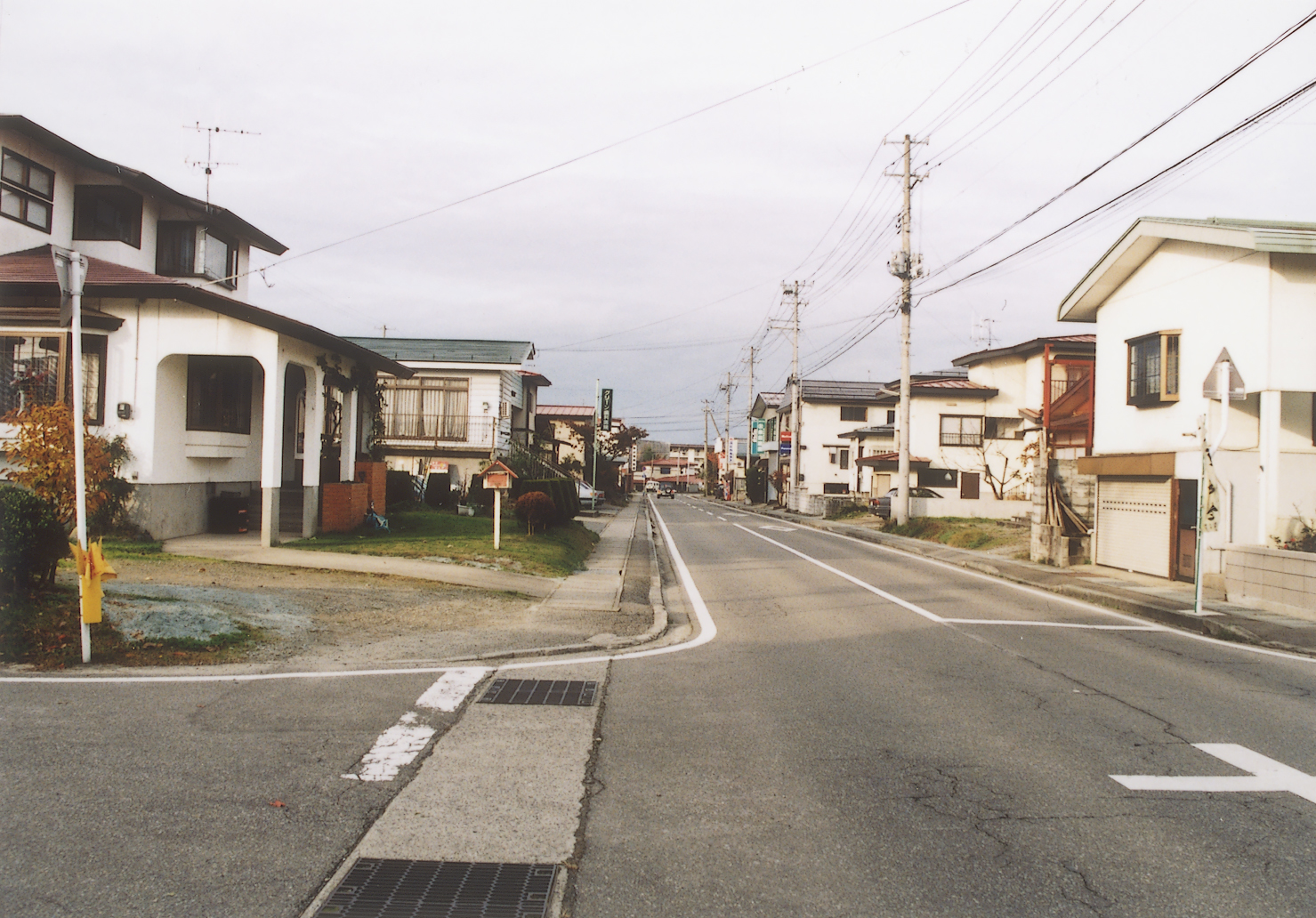 金沢東団地の家並み（平成10年）