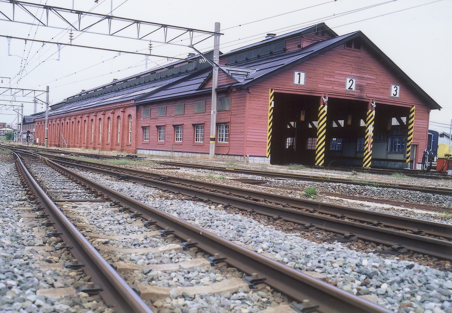 旧国鉄新庄駅機関庫