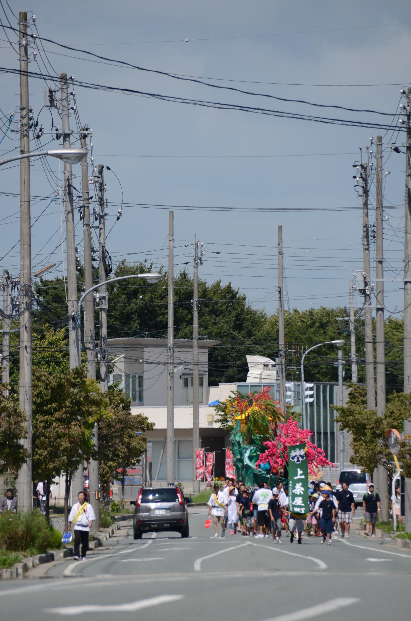 山車街中巡行