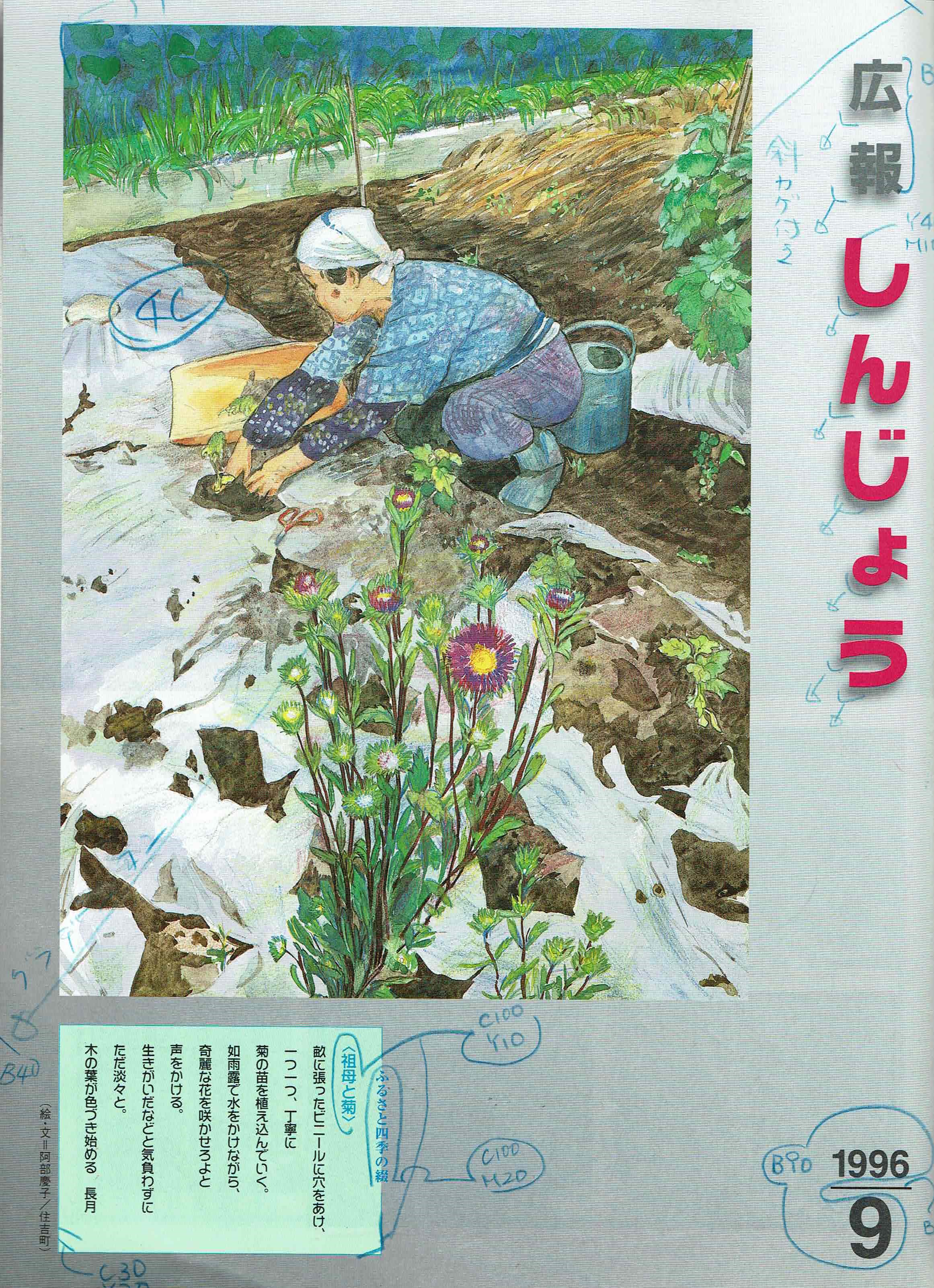 1996年 広報しんじょう9月号