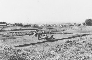 乱馬堂遺跡調査風景