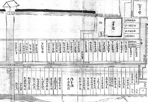 北の本陣(北方諸町絵図より)