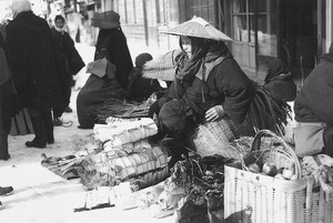 詰の市風景（大正町）