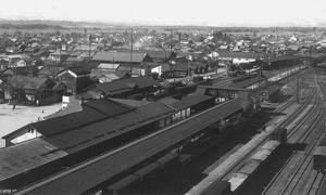 駅構内（線路）