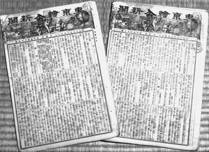 「東京絵入新聞」