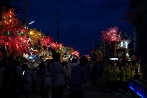 新庄まつり山車（夜）